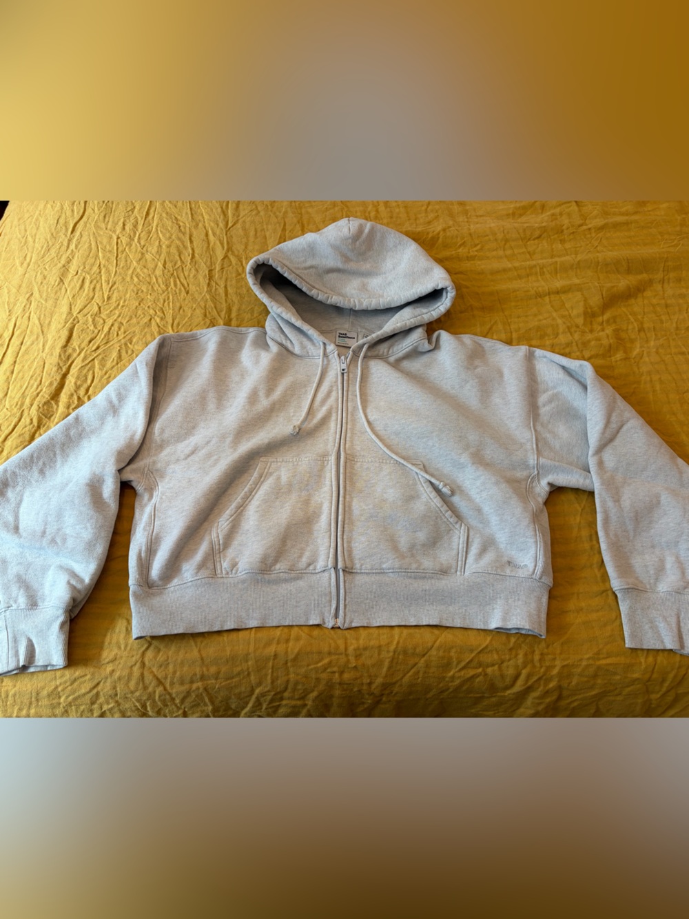 Tna cozy fleece boyfriend zip-up